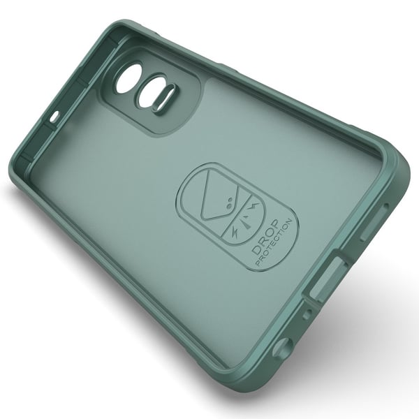 SKALO OnePlus Nord CE4 Lite 5G Rugged Bumpers TPU-Cover - Grøn