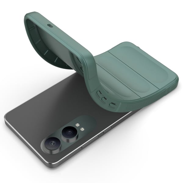 SKALO OnePlus Nord CE4 Lite 5G Rugged Bumpers TPU-Cover - Grøn