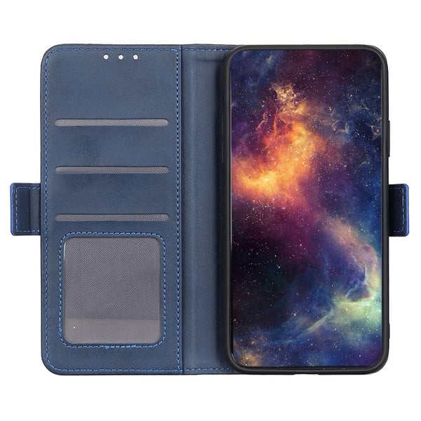 SKALO OnePlus Nord CE4 Lite 5G Premium Cut Flip Cover - Blå