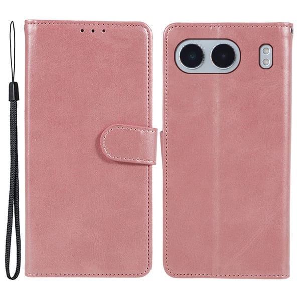 SKALO OnePlus Nord 4 Premium Wallet Flip Cover - Rosa guld SKALO OnePlus Nord 4 Premium Wallet Flip Cover - Rosa guld