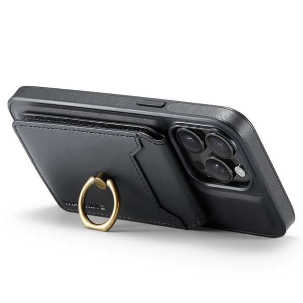 MAGKING iPhone 16 Pro Max K1 Series Magnetisk Cover+Pungetui - Sort