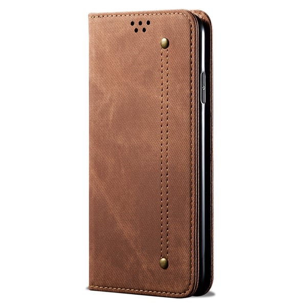 SKALO OnePlus Nord 4 Jeans Flip Cover - Brun