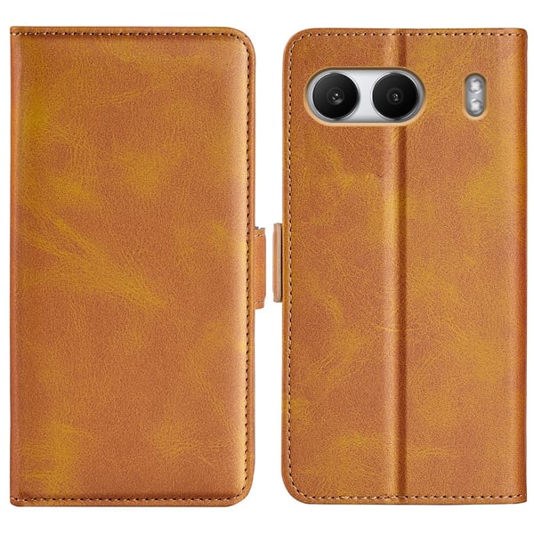 SKALO OnePlus Nord 4 Premium Wallet Lompakkokotelo - Ruskea