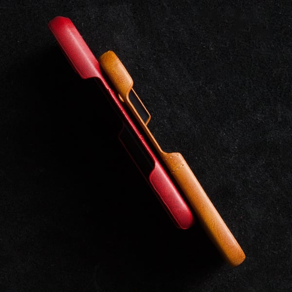 SKALO iPhone 16 Plus PU-læder Kortholder Cover - Sort