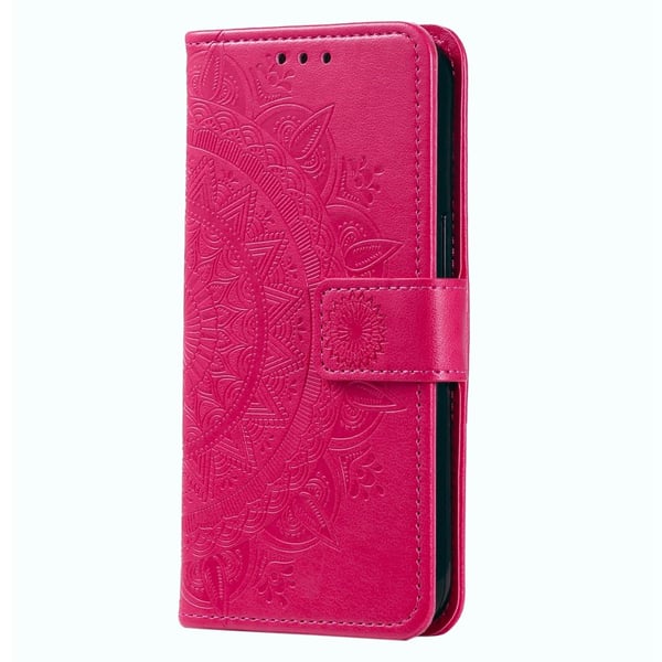 SKALO Sony Xperia 5 IV 5G Mandala Flip Cover - Cerise