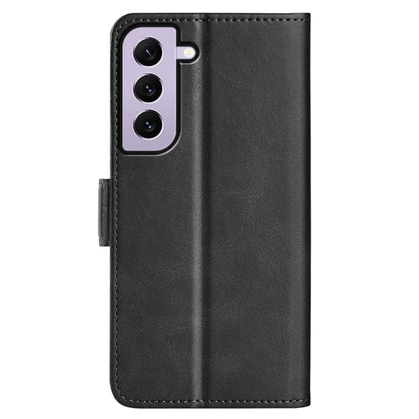 SKALO Samsung S23 Premium Wallet Flip Cover - Sort