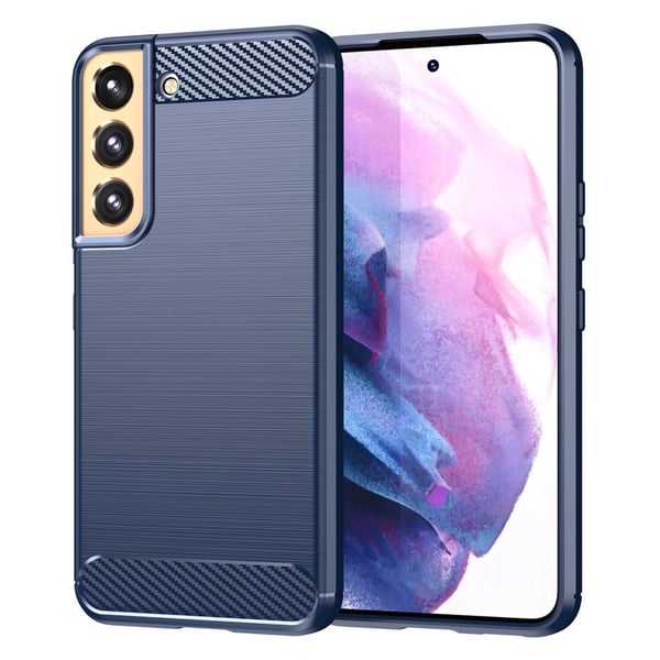 SKALO Samsung S23 Armor Carbon Iskunkestävä TPU suojakuori SKALO Samsung S23 Armor Carbon Iskunkestävä TPU suojakuori