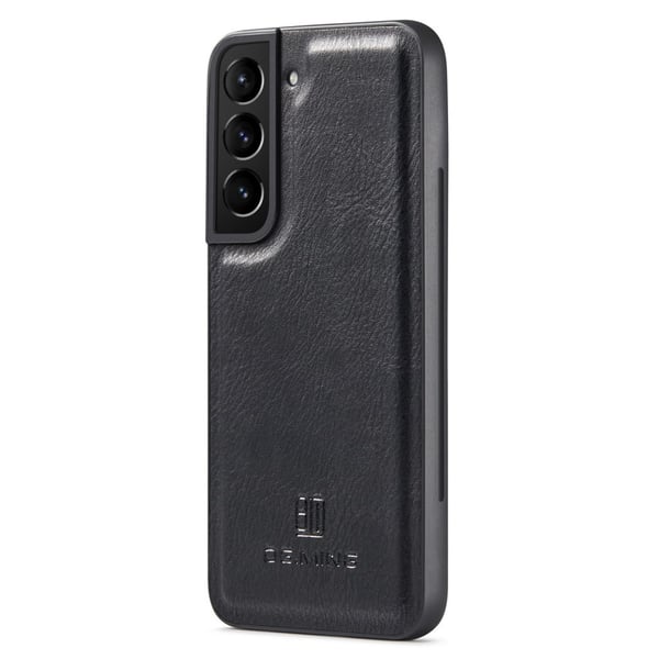 DG MING Samsung S23 Plus 2-i-1 Magnet Pungetui - Sort