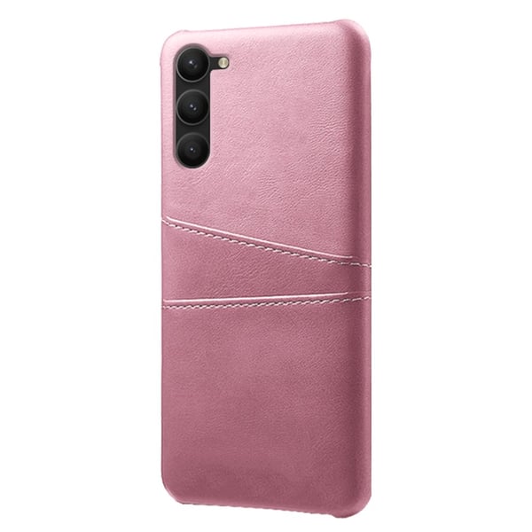 SKALO Samsung S23 PU-læder Kortholder Cover - Rosa guld
