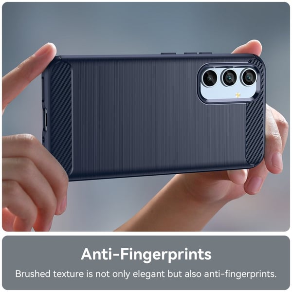 SKALO Samsung A54 5G Armor Carbon Stødsikker TPU-cover