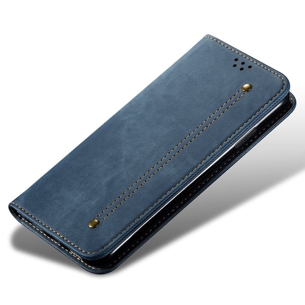 SKALO Xiaomi 13 Pro 5G Jeans Flip Cover - Blå