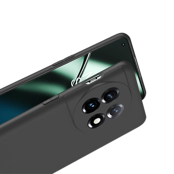 SKALO OnePlus 11 5G Matte Black Ultra-tynd TPU Cover