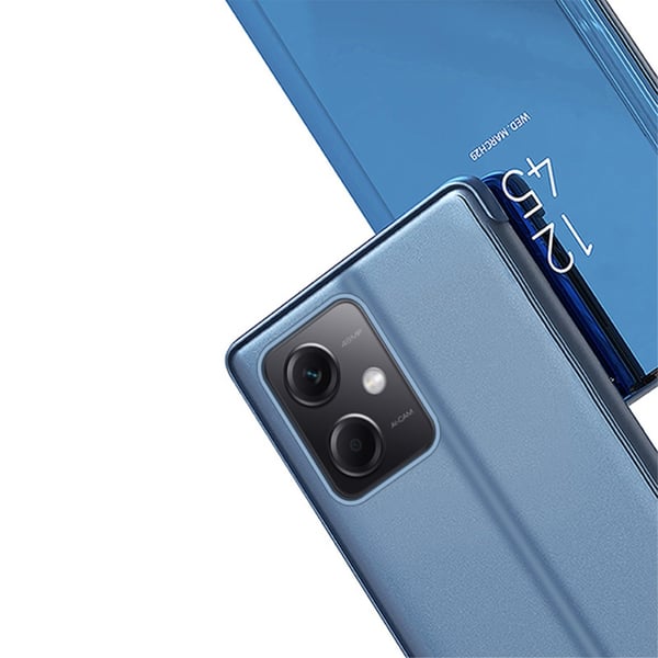 SKALO Xiaomi Redmi Note 12 Pro 5G Clear View Mirror Lompakko - Hopea