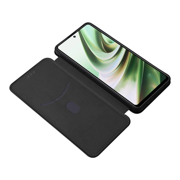 SKALO OnePlus Nord CE 3 Lite 5G Carbon Fiber Pungetui - Sort
