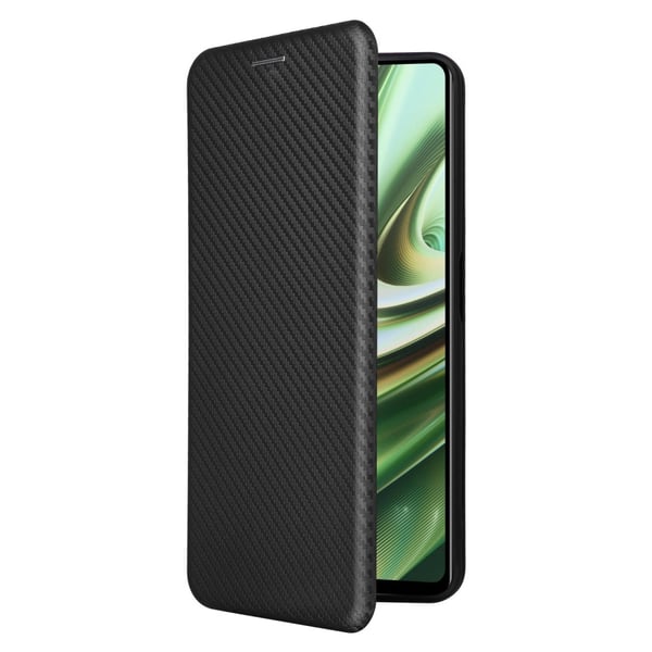 SKALO OnePlus Nord CE 3 Lite 5G Carbon Fiber Pungetui - Sort