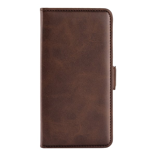 SKALO Xiaomi 13 5G Premium Wallet Flip Cover - Brun