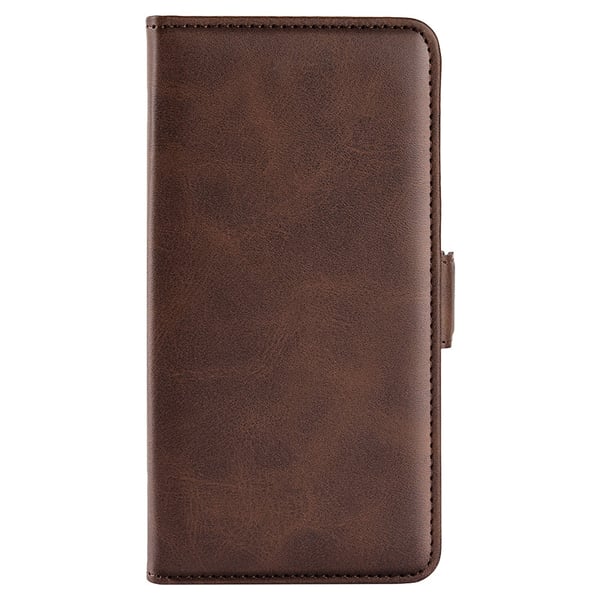 SKALO Sony Xperia 10 V Premium Wallet Flip Cover - Brun