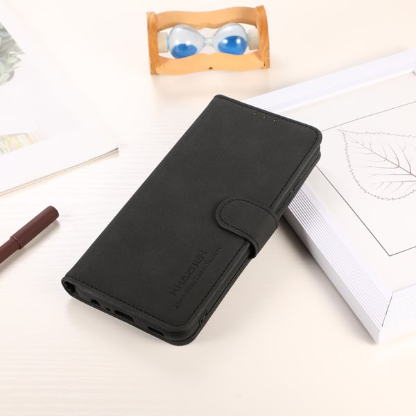 SKALO Sony Xperia 10 V KHAZNEH Pungetui i PU-læder - Sort