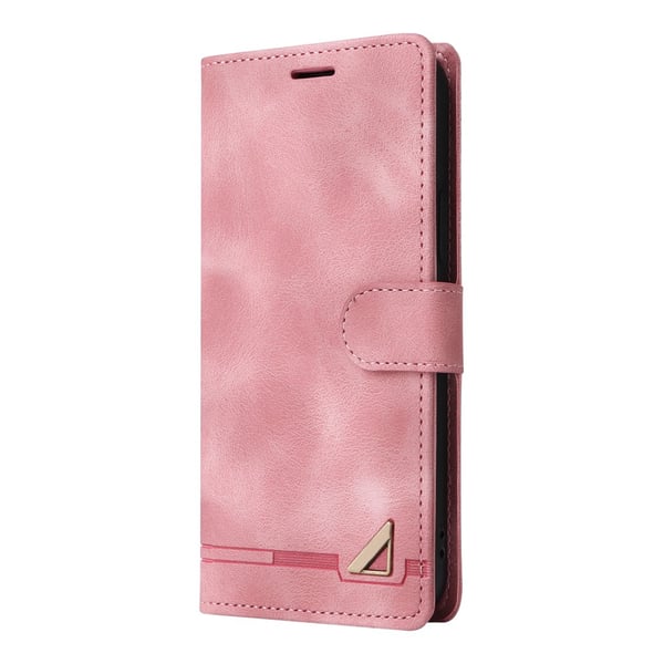 SKALO Samsung A54 5G Lompakkokotelo PU-nahkaa - Pinkki