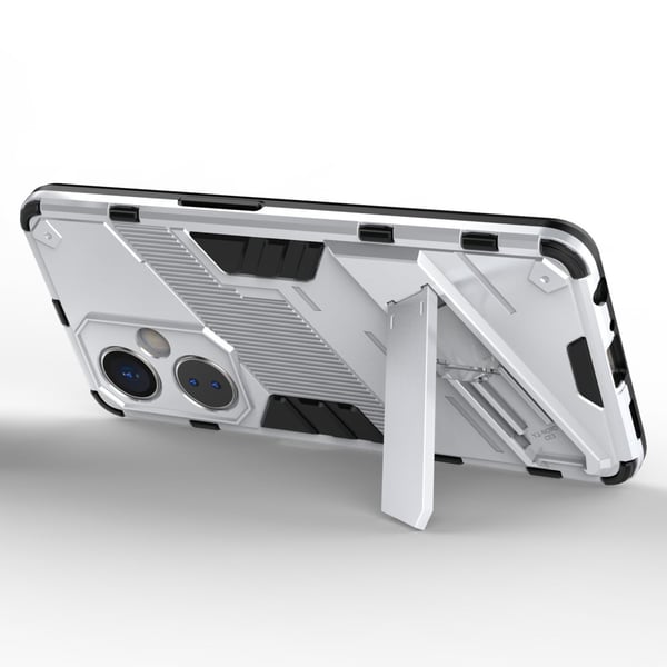 SKALO OnePlus Nord CE 3 Lite 5G Hybrid BIBERCAS Cover - Hvid