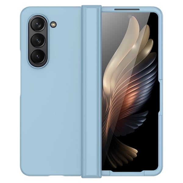 SKALO Samsung Z Fold5 Skin-touch Fold Cover - Turkis