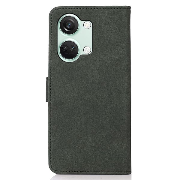 SKALO OnePlus Nord 3 5G / Ace 2V KHAZNEH Plånboksfodral i PU-Läder - Grön