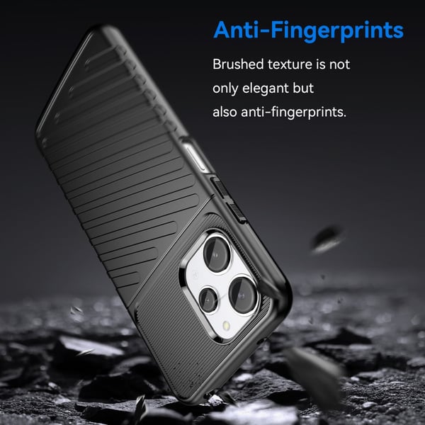 SKALO Xiaomi Redmi 12 4G/5G Armor Thunder Cover - Sort