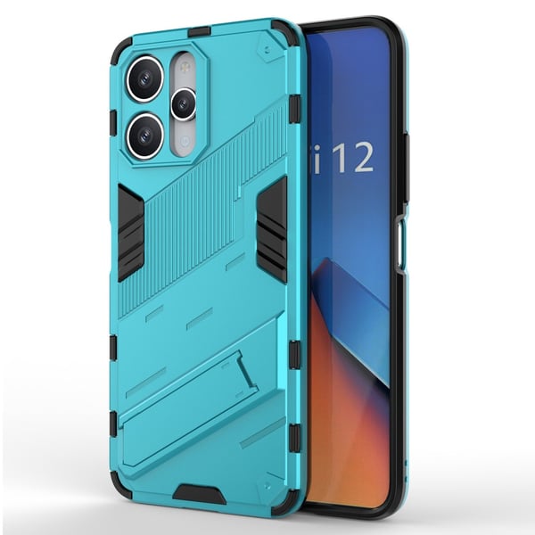 SKALO Xiaomi Redmi 12 4G/5G Hybrid BIBERCAS Cover - Turkis