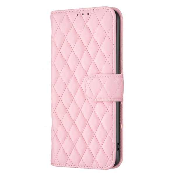 SKALO Samsung A25 5G BINFEN COLOR Tikattu Lompakko - Pinkki