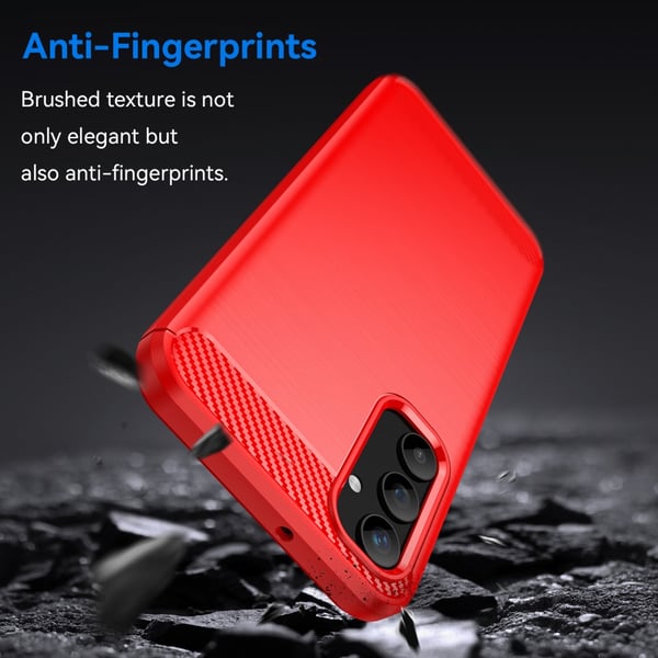 SKALO Samsung A25 5G Armor Carbon Stødsikker TPU-cover