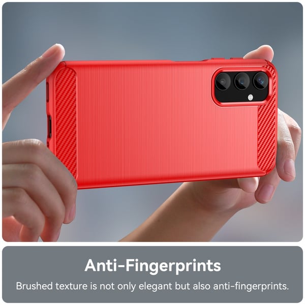 SKALO Samsung A25 5G Armor Carbon Stødsikker TPU-cover