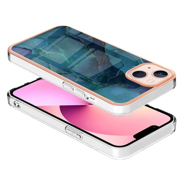 SKALO iPhone 15 Marmor TPU-cover - #6