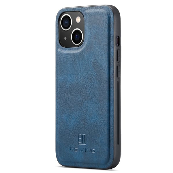 DG MING iPhone 15 2-in-1 magneetti lompakkokotelo - Sininen