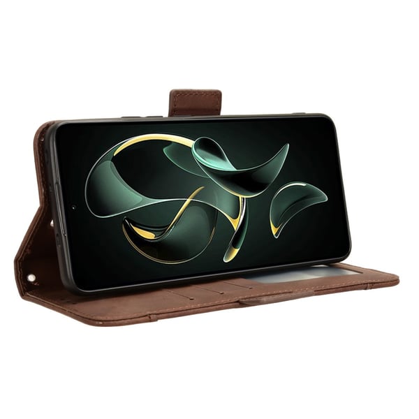 SKALO Xiaomi 13T/13T Pro 6-RUM Pungetaske - Brun