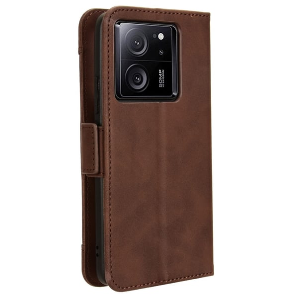 SKALO Xiaomi 13T/13T Pro 6-RUM Pungetaske - Brun