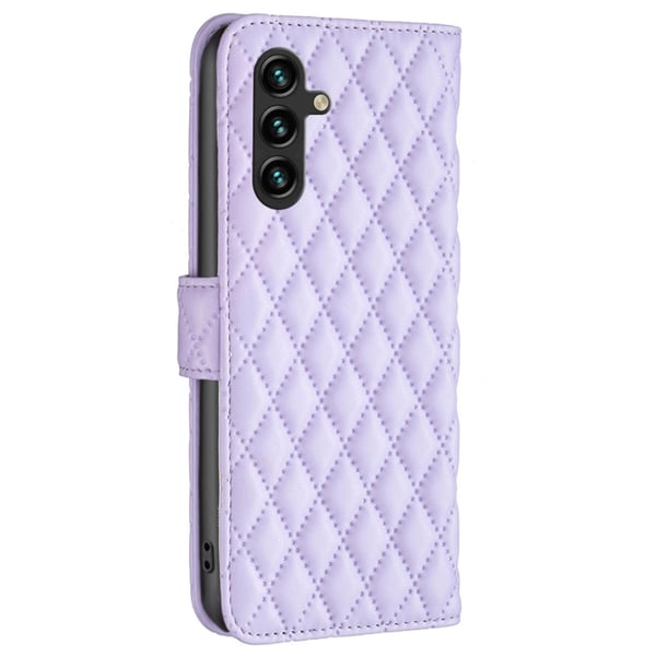 SKALO Samsung A05s 4G BINFEN COLOR Tikattu Lompakko - Violetti