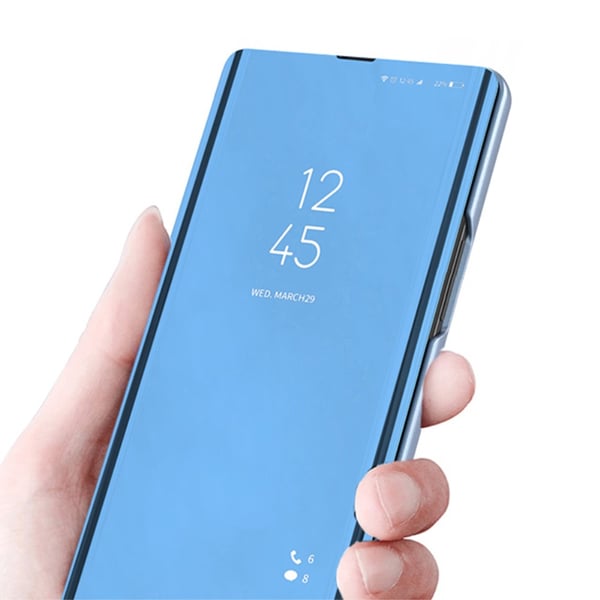 SKALO Xiaomi 13T/13T Pro Clear View Mirror Lompakko - Hopea