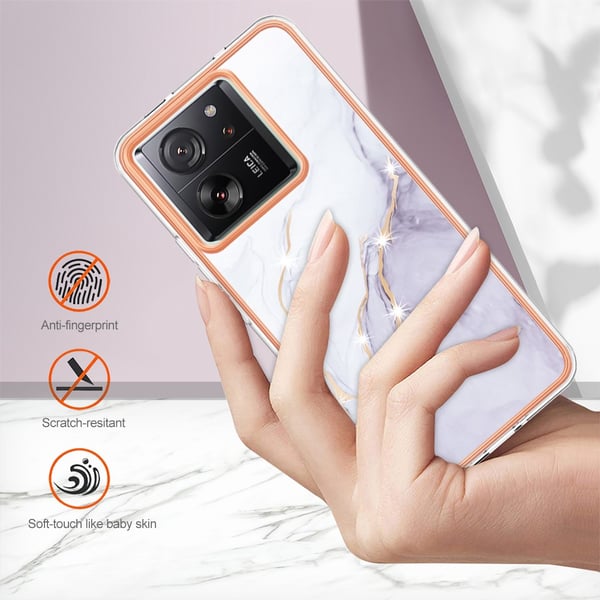 SKALO Xiaomi 13T/13T Pro Marmor TPU-cover - #4