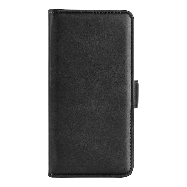 SKALO Xiaomi Redmi Note 13 Pro+ Premium Wallet Flip Cover - Sort