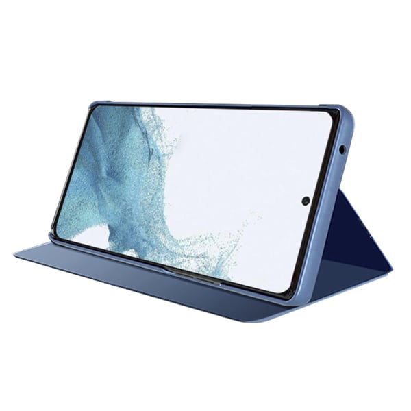 SKALO Samsung A05s 4G Clear View Flip Cover - Blå