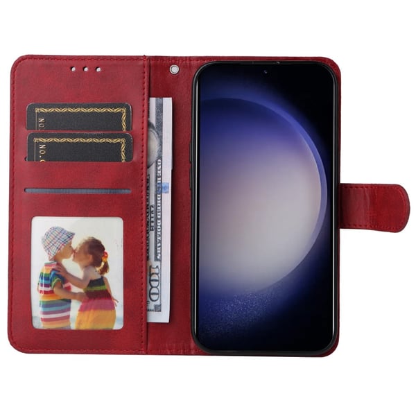 SKALO Samsung S24 PU-læder Pungetui