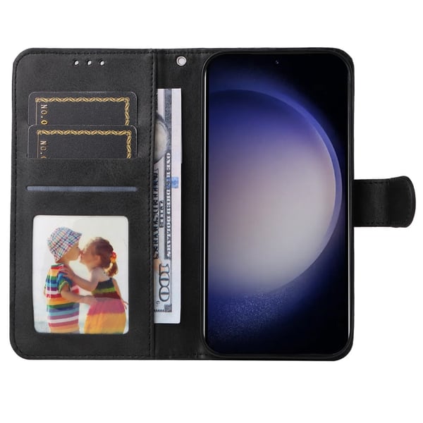 SKALO Samsung S24+ PU-læder Pungetui
