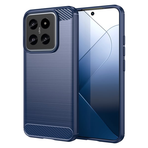 SKALO Xiaomi 14 5G Armor Carbon Stødsikker TPU-cover