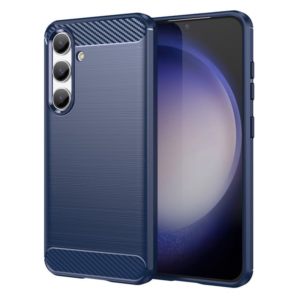 SKALO Samsung S24 Armor Carbon Stødsikker TPU-cover