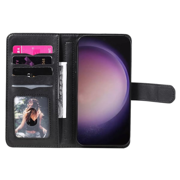 SKALO Samsung S24 Ultra 10-RUM Flip Cover - Sort