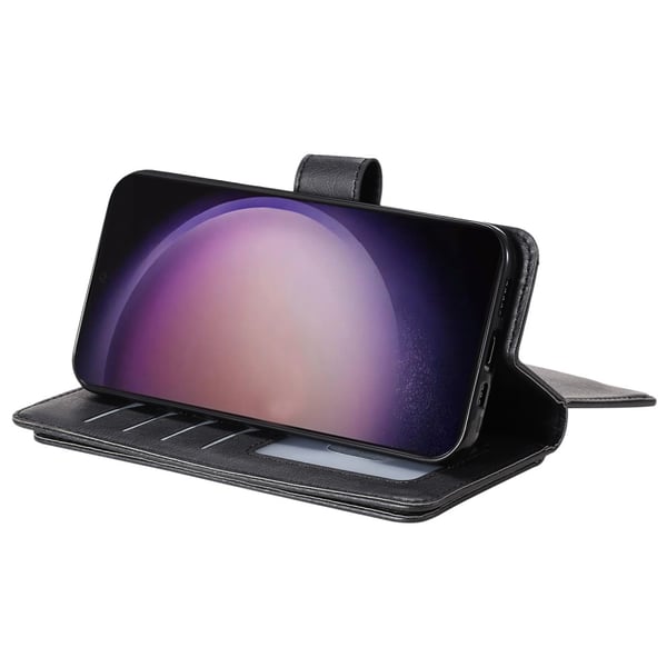 SKALO Samsung S24 Ultra 10-RUM Flip Cover - Sort