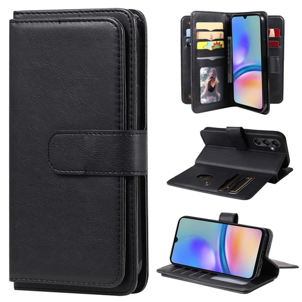 SKALO Samsung A05s 4G 10-RUM Flip Cover - Sort