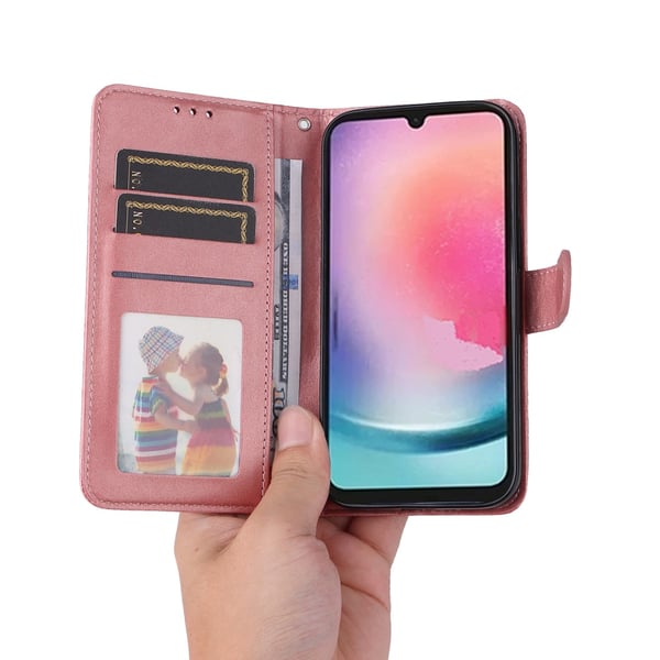 SKALO Samsung A25 5G PU-læder Pungetui