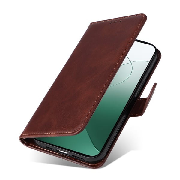 SKALO Xiaomi 14 5G PU-læder Pungetui
