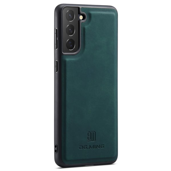 DG.MING Samsung S24 Premium PU-læder Hybrid Cover - Grøn